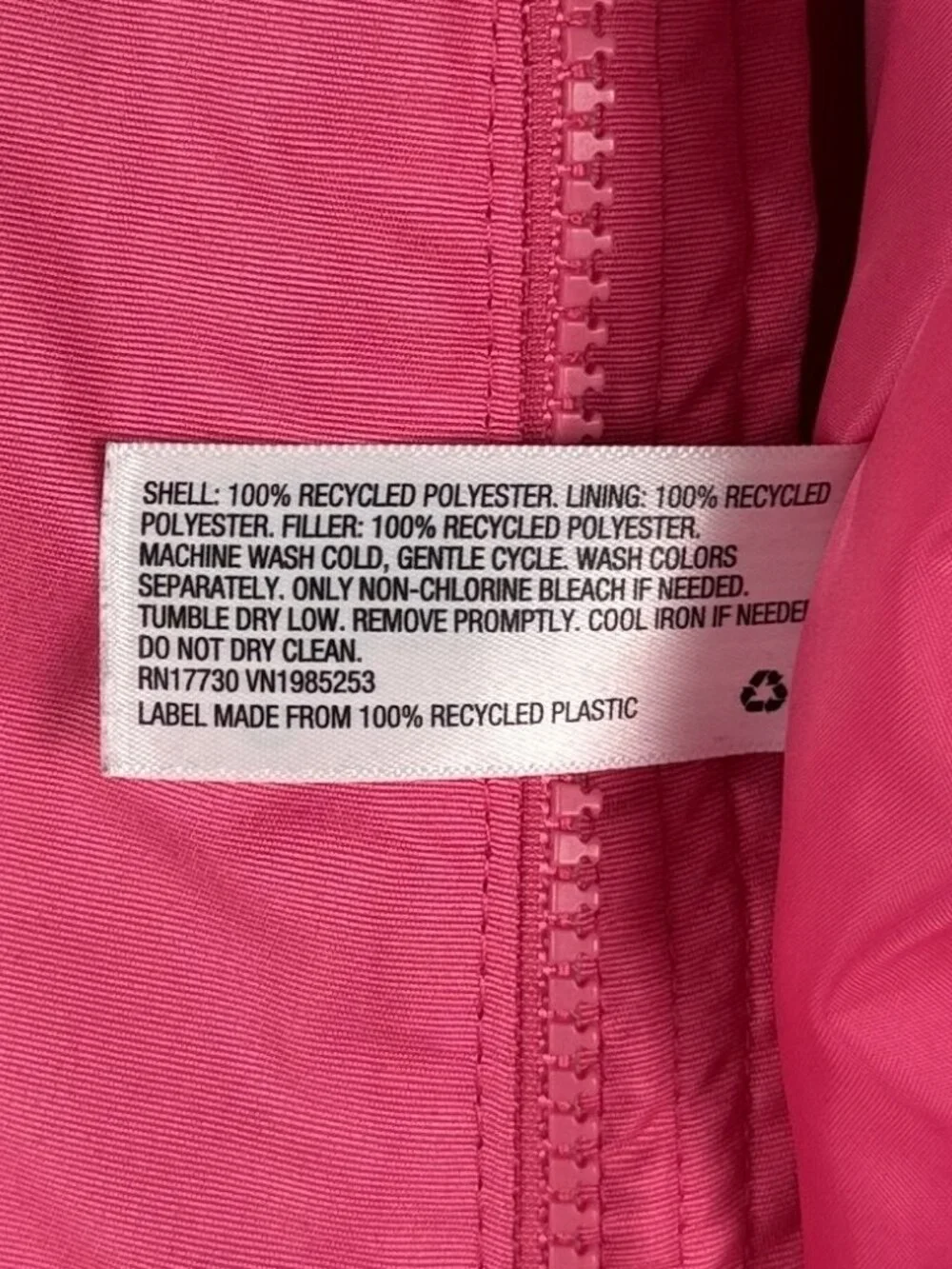 All in Motion Girls Snow Bib Pants XS 4/5 Pink Ski Sledding Winter Insulated